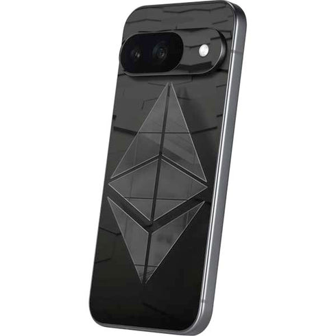 Ethereum Textured Logo Google Pixel 9 Skin